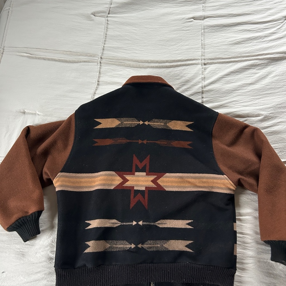 Pendleton Southwestern Pattern Jacket Heavy Grade… - image 8